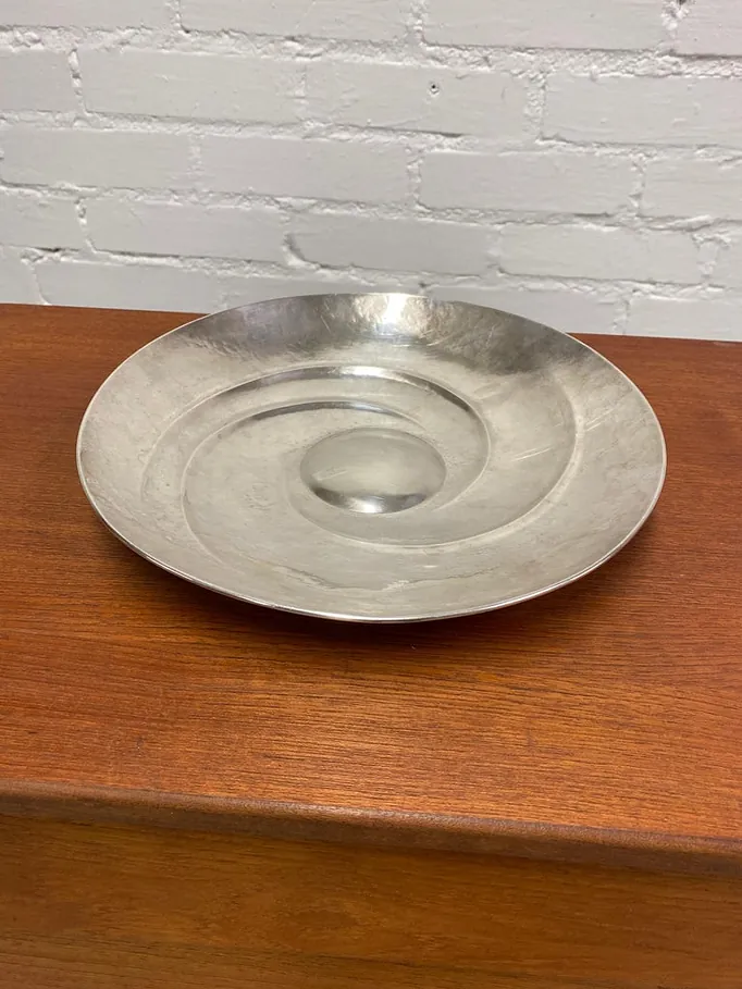 Tapio Wirkkala Spiral Silver Dish