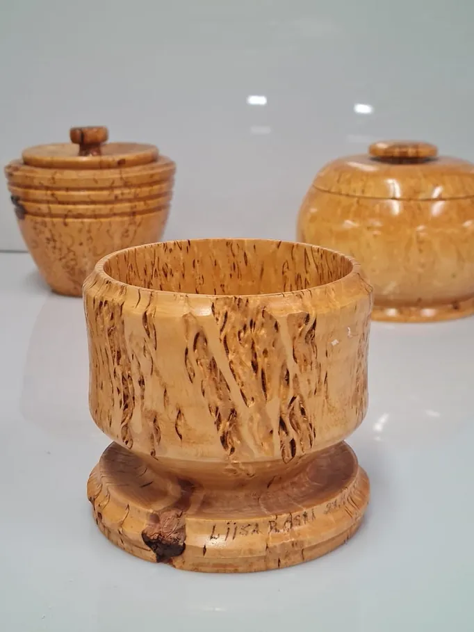 Finnish Design Birch Bowls/Cases