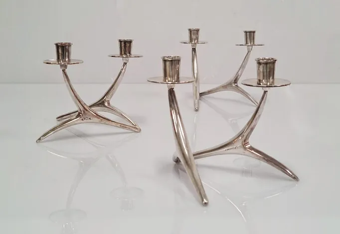 Set Of Anna-Greta Eker Candleholders