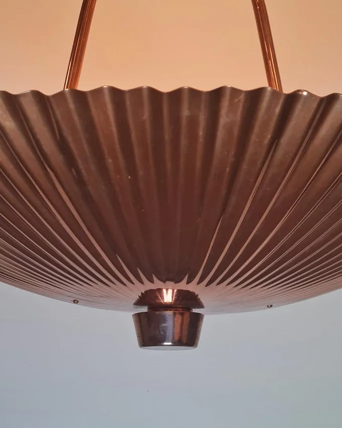 Paavo Tynell Sea Shell Ceiling Pendant