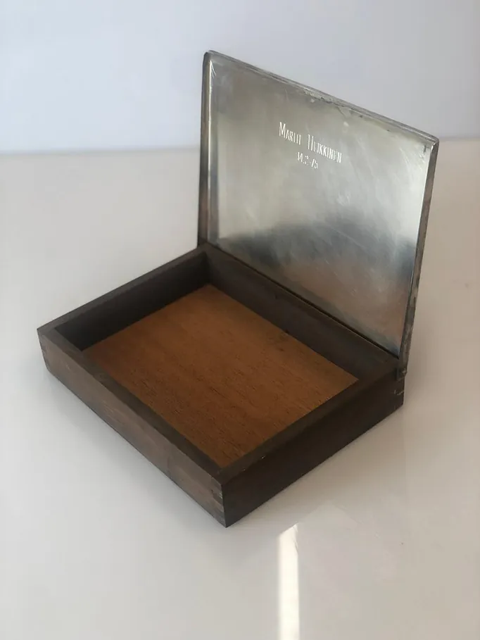 Tapio Wirkkala Silver Cigar Box