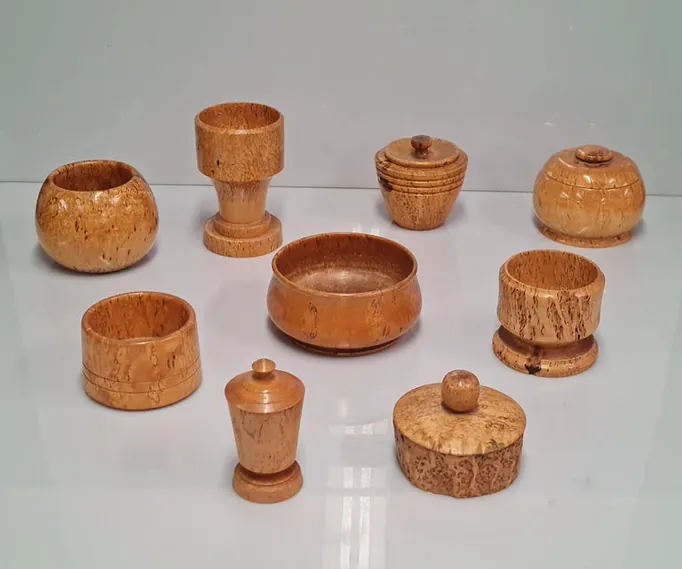 Finnish Design Birch Bowls/Cases