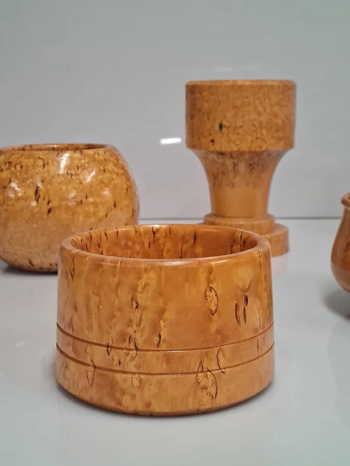 Finnish Design Birch Bowls/Cases