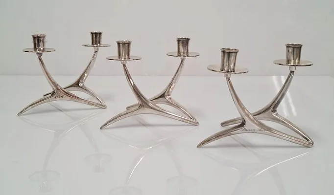 Set Of Anna-Greta Eker Candleholders