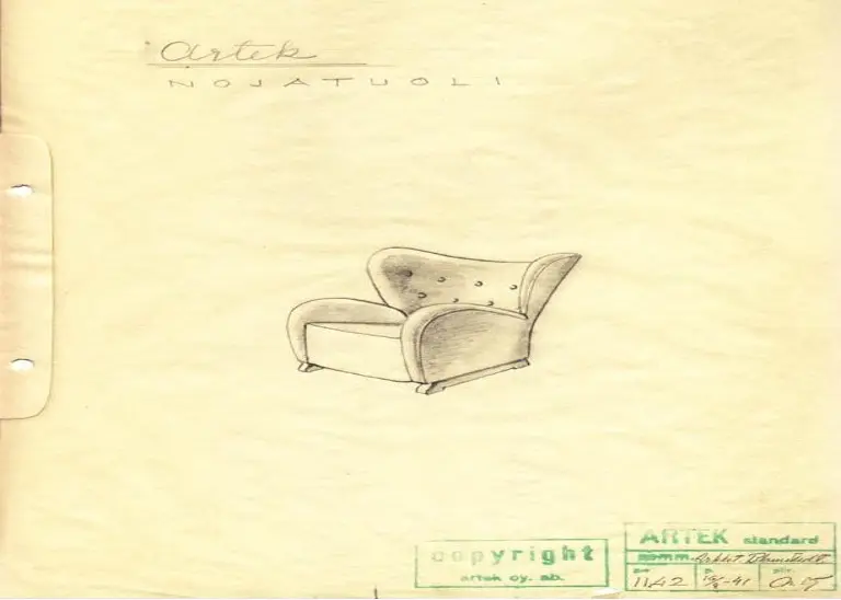 AI generated, The aulanko/artek brand was famous for comfy chairs, easily could fit 3 children.
