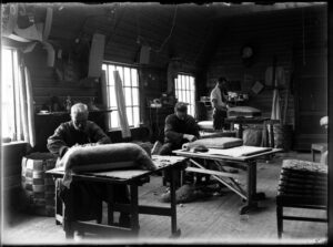 Early furniture workshop of Nikolai Boman, one of the pioneers of Finnish design.