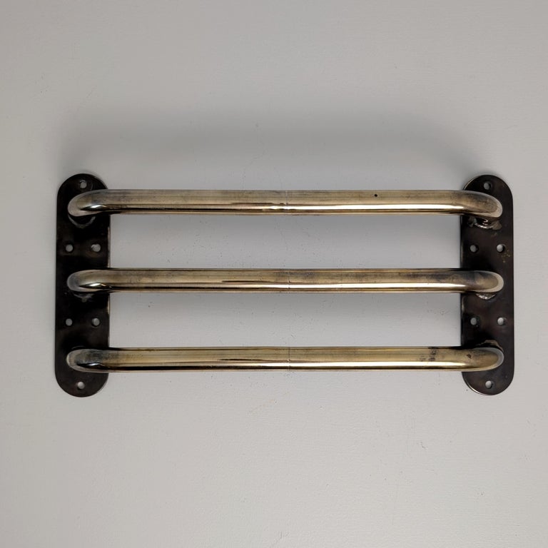 Finnish Mid-Century Modern Design Door Pull in Full Brass, 1950s