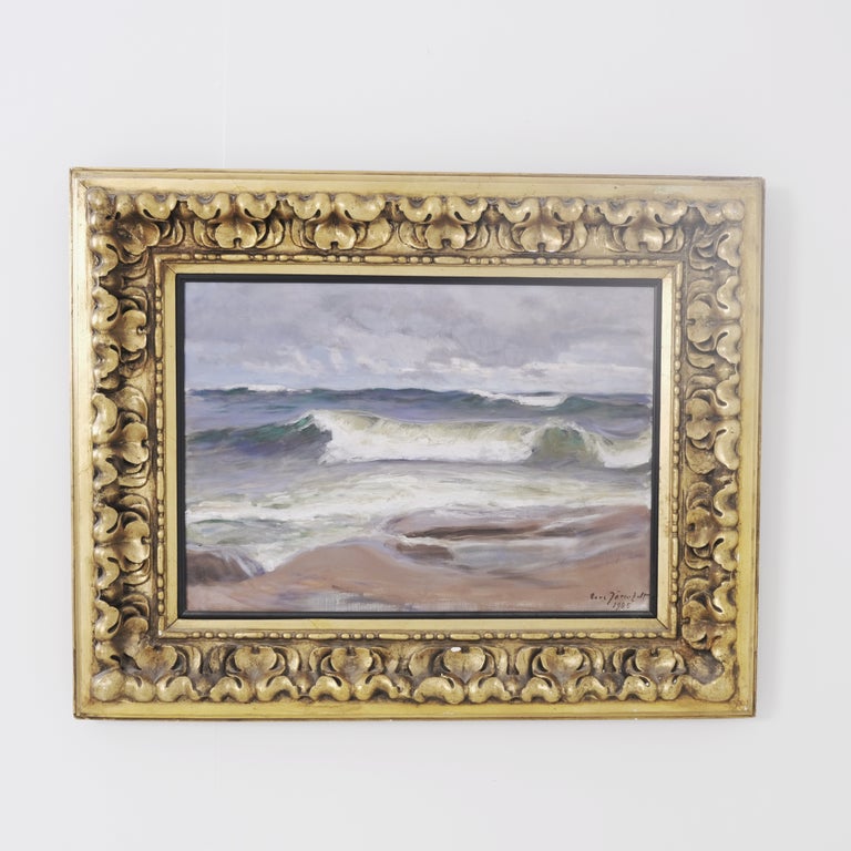 Eero Järnefelt, “A Purple Moment by the Sea” Oil Painting, Finland, 1905